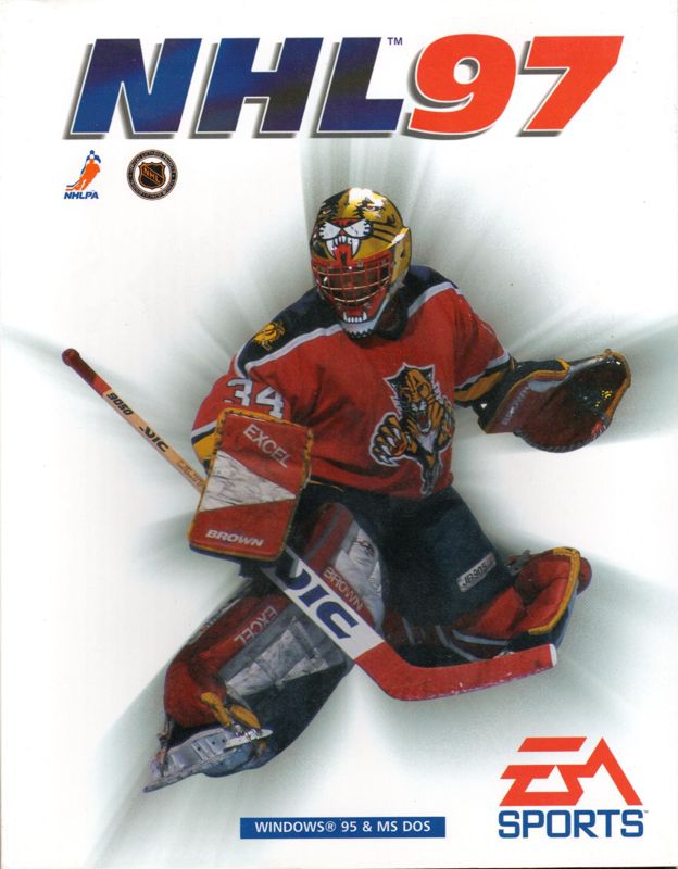 NHL 97 box art for Super Nintendo